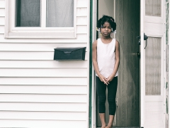 Flint Michigan-Child Waiting For Water.
Image by Foster Garvin