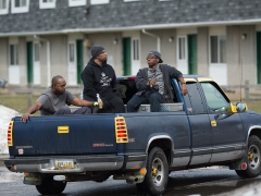 Flint Michigan-Volunteers Riding Shotgun.
Image by Foster Garvin