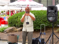 Man Speaking - 
Image By Curtis Kojo Morrow
