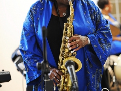 Sax of the KCR Ensemble - 
Image by Chandra Abernathy